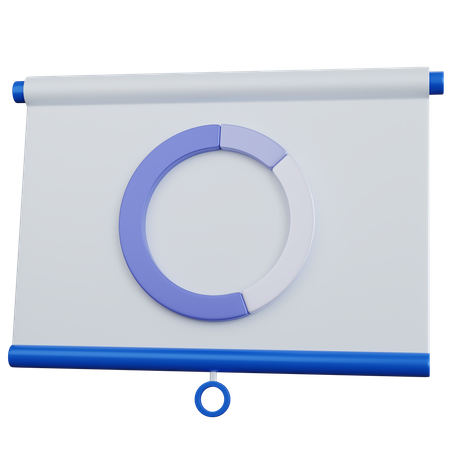 Analytics-Präsentation  3D Icon