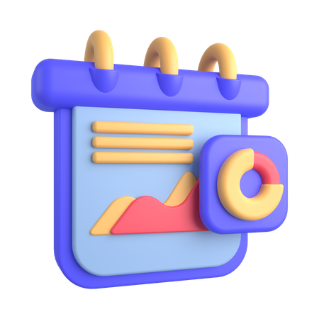 Analytics Presentation  3D Icon