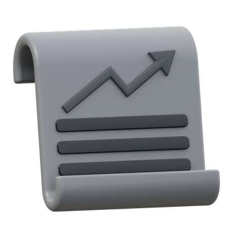 Analytics Report  3D Icon
