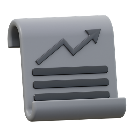 Analytics Report  3D Icon