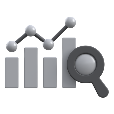 Analytics Research  3D Icon