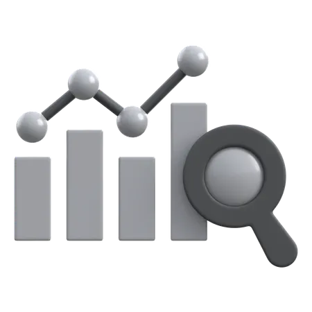 Analytics Research  3D Icon