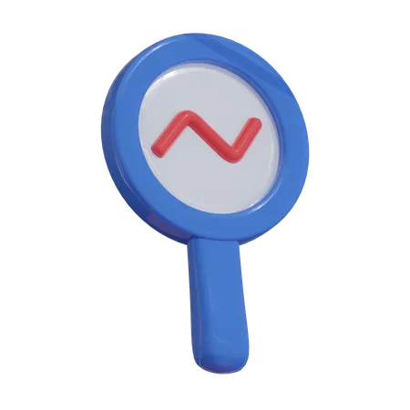 Analytics Search  3D Icon