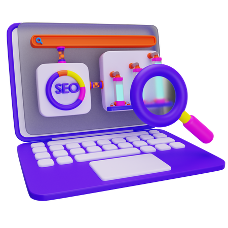 Analytics Search  3D Icon