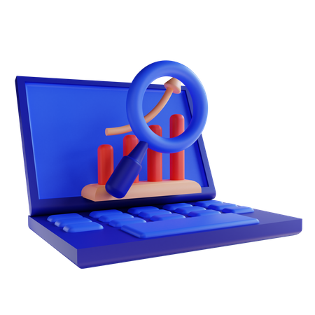 Analytics Search  3D Icon