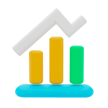 Analytics-Wachstum  3D Illustration