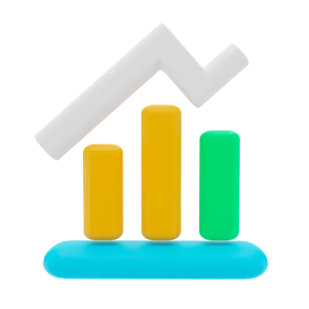 Analytics-Wachstum  3D Illustration