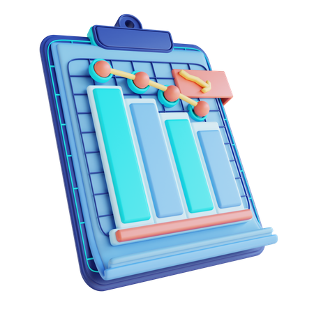 Analytics-Wachstum  3D Icon