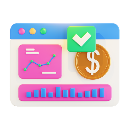 Analytique  3D Icon