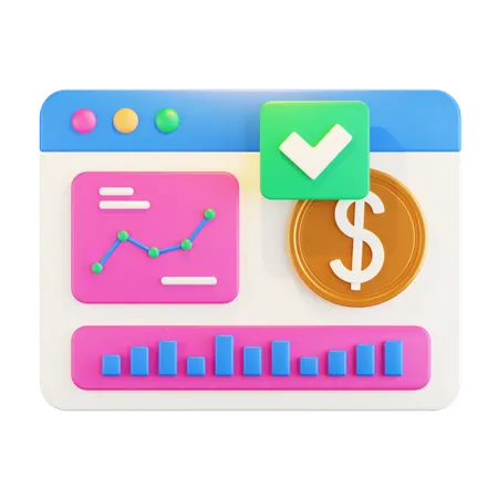 Analytique  3D Icon