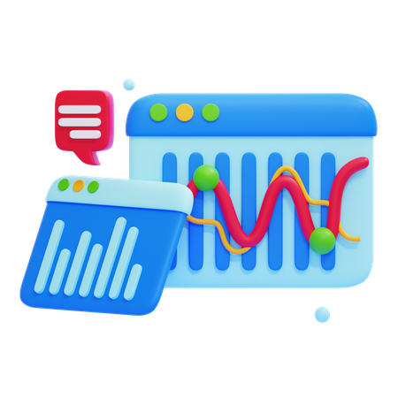 Analytique  3D Icon