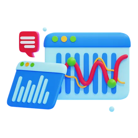 Analytique  3D Icon