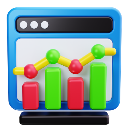 Analytique  3D Icon