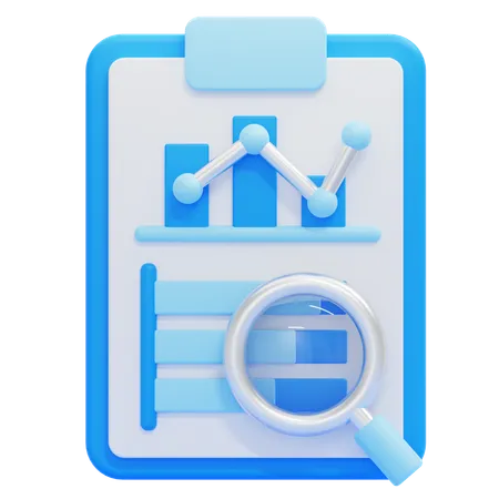 Analyze Business  3D Icon