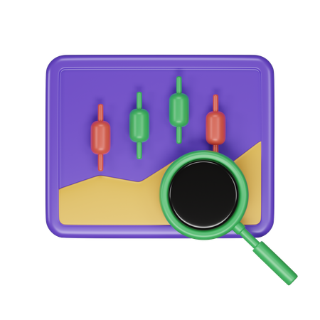 Analyze Search  3D Icon