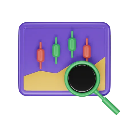 Analyze Search  3D Icon