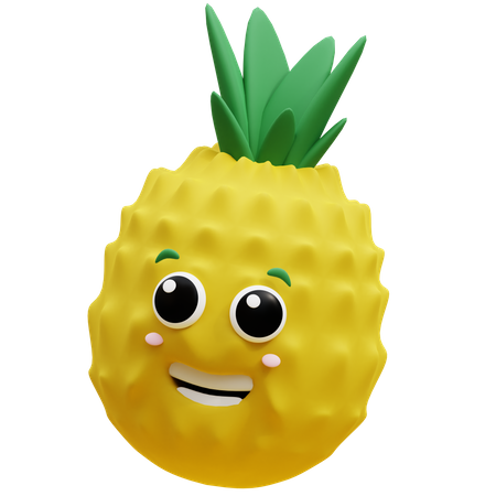 Ananas  3D Icon