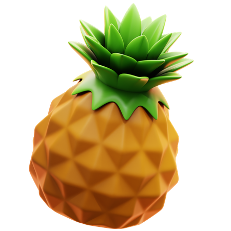 Ananas  3D Icon