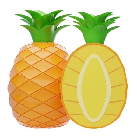 Ananas  3D Icon