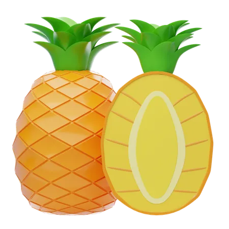 Ananas  3D Icon