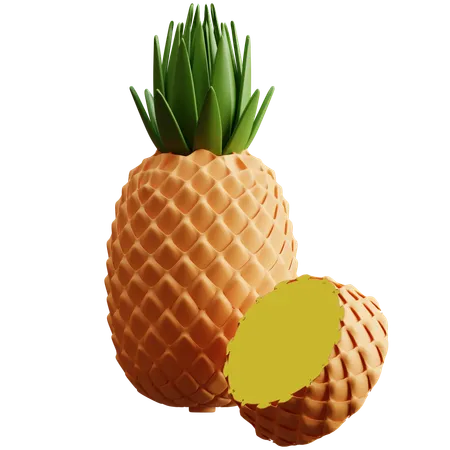 Ananas  3D Icon