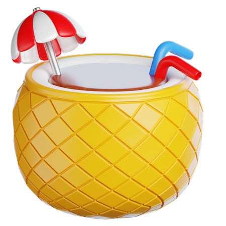 Ananas  3D Icon