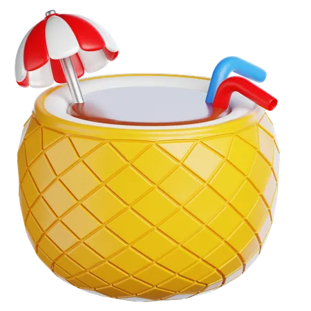 Ananas  3D Icon