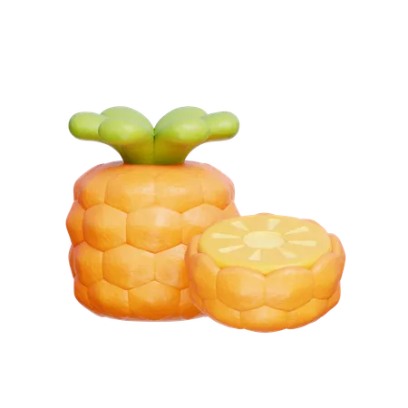 Ananas  3D Icon