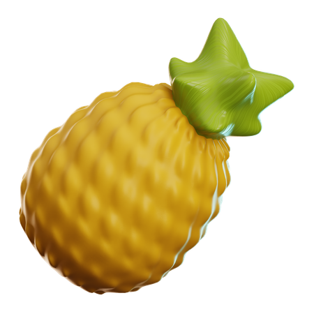 Ananas  3D Icon