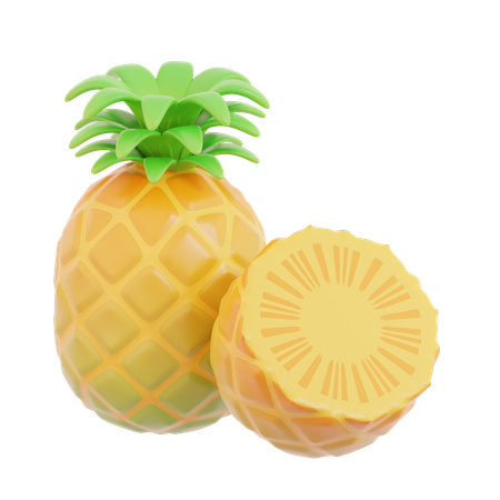 Ananas  3D Icon