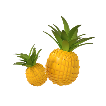 Ananas  3D Illustration