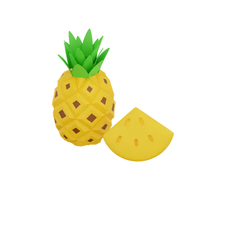 Ananas  3D Illustration