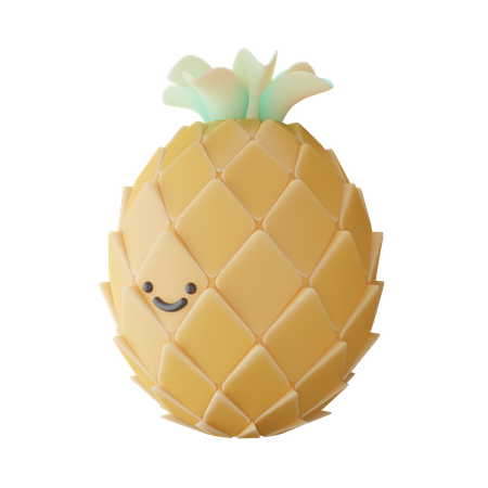 Ananas  3D Illustration