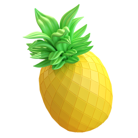 Fruits d'ananas  3D Illustration