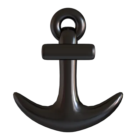 Anchor 3 D Illustration 3D Icon