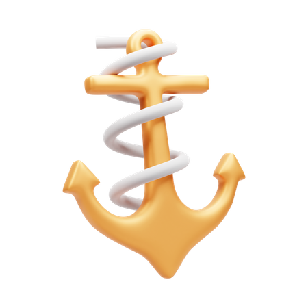 Anchor  3D Icon