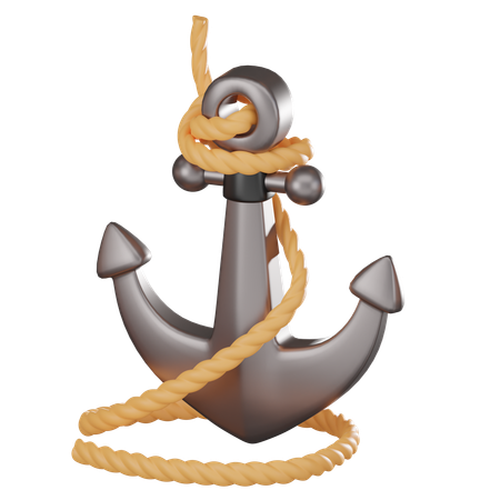 Anchor  3D Icon