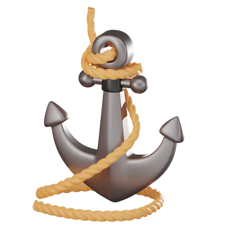 Anchor  3D Icon