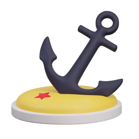 Anchor  3D Icon