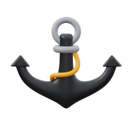 Anchor  3D Icon