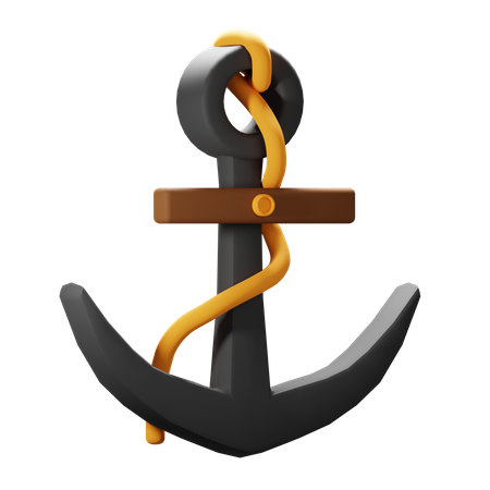 Anchor  3D Icon