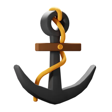 Anchor  3D Icon