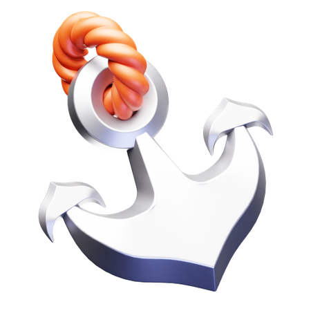 Anchor  3D Icon