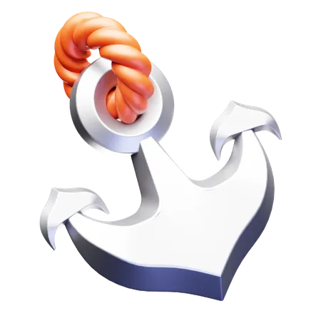 Anchor  3D Icon