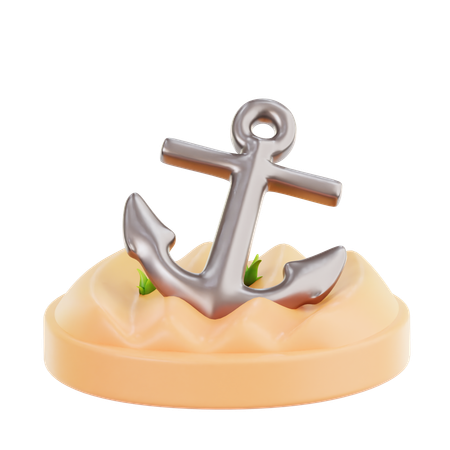 Anchor  3D Icon