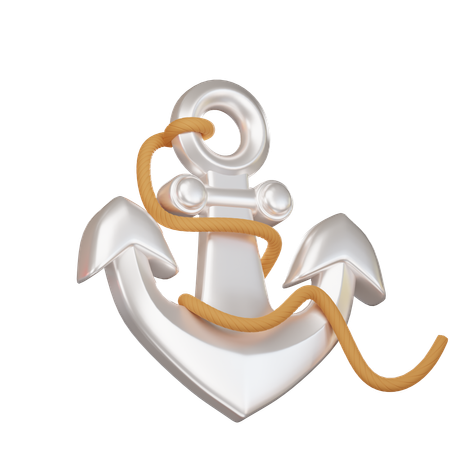 Anchor  3D Icon