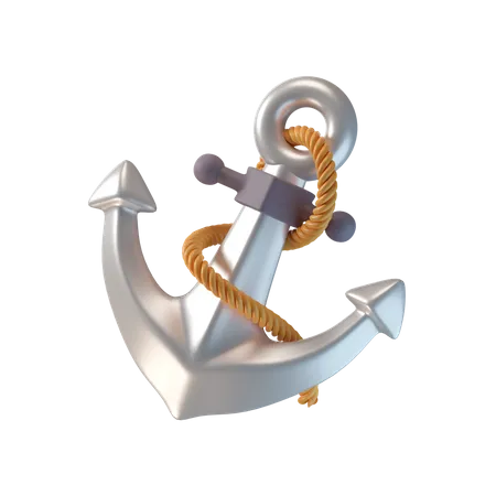 Anchor  3D Icon