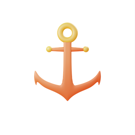 Anchor  3D Icon