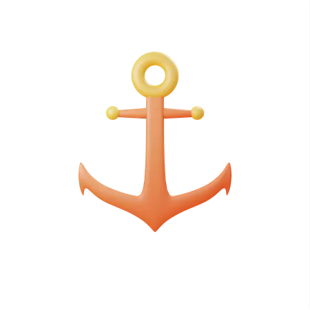 Anchor  3D Icon