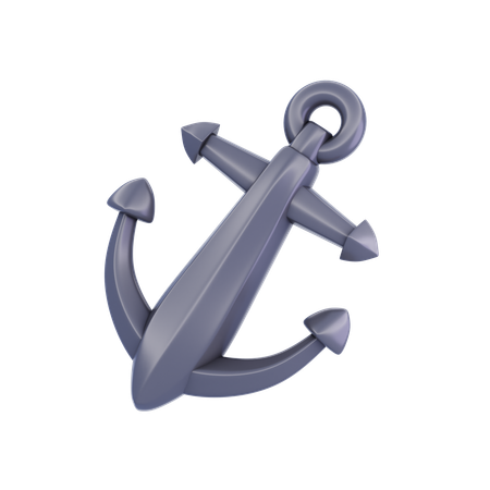 Anchor  3D Icon